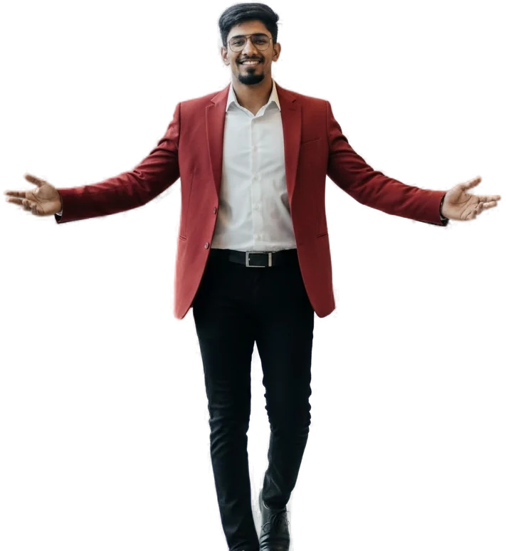 Deepak Jangra welcoming you to get in touch